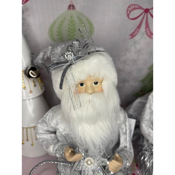 Christmas Elf Shelf Sitter Set, silver - Picture 5 of 8